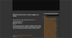 Desktop Screenshot of live-streaming-portal-online.blogspot.com