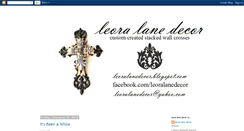 Desktop Screenshot of leoralanedecor.blogspot.com