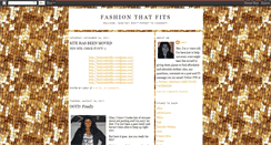 Desktop Screenshot of fashionthatfits.blogspot.com