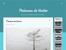 Tablet Screenshot of palavrasdeviolao.blogspot.com