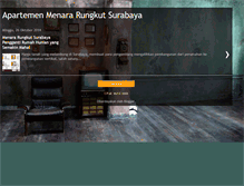 Tablet Screenshot of apartemenrungkut.blogspot.com