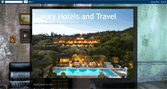 Desktop Screenshot of luxuryhotelsandtravel.blogspot.com