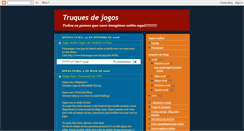 Desktop Screenshot of lipe-truquesdejogos.blogspot.com