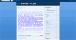 Desktop Screenshot of barradesaojoao4atur.blogspot.com