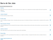 Tablet Screenshot of barradesaojoao4atur.blogspot.com