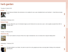 Tablet Screenshot of herbgarden-rose.blogspot.com