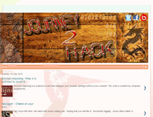 Tablet Screenshot of journey2hack.blogspot.com