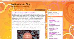 Desktop Screenshot of labeauteparalex.blogspot.com