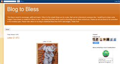 Desktop Screenshot of blogtobless.blogspot.com