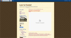 Desktop Screenshot of leerlaciudadharold.blogspot.com