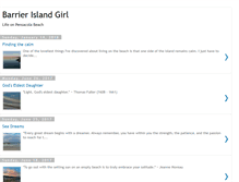 Tablet Screenshot of barrierislandgirl.blogspot.com