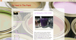 Desktop Screenshot of misspughgohardinthepaint.blogspot.com