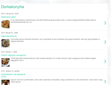 Tablet Screenshot of dorkakonyha.blogspot.com