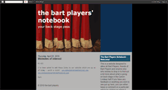 Desktop Screenshot of bartplayers.blogspot.com