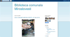 Desktop Screenshot of lenutabiblioteca.blogspot.com