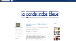 Desktop Screenshot of lagarderobebleue.blogspot.com