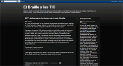 Desktop Screenshot of el-braille-y-las-tic.blogspot.com