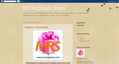 Desktop Screenshot of miregalazo.blogspot.com