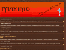 Tablet Screenshot of maximoilgeniodellaborsa.blogspot.com