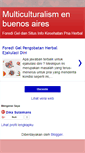 Mobile Screenshot of multiculturalismoenbuenosaires.blogspot.com