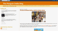 Desktop Screenshot of penguinindiablog.blogspot.com