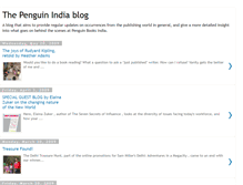 Tablet Screenshot of penguinindiablog.blogspot.com