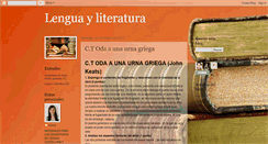 Desktop Screenshot of lenguayliteraturasantaana.blogspot.com
