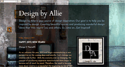 Desktop Screenshot of designbyallie.blogspot.com