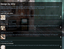 Tablet Screenshot of designbyallie.blogspot.com