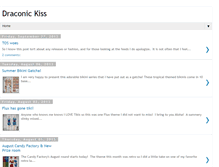 Tablet Screenshot of draconickiss.blogspot.com