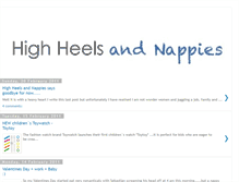 Tablet Screenshot of highheelsandnappies.blogspot.com