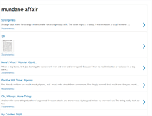 Tablet Screenshot of mundaneaffair.blogspot.com