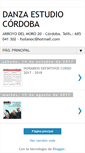 Mobile Screenshot of danzaestudiocordoba.blogspot.com