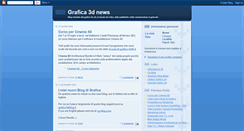 Desktop Screenshot of grafica3dnews.blogspot.com
