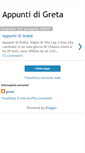 Mobile Screenshot of greta-appuntidigreta.blogspot.com