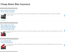 Tablet Screenshot of cheapmotorbikeinsurance.blogspot.com