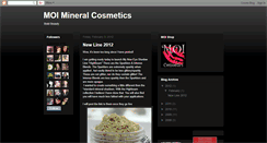 Desktop Screenshot of moiminerals.blogspot.com