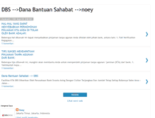 Tablet Screenshot of dbs--danabantuansahabat--noey.blogspot.com