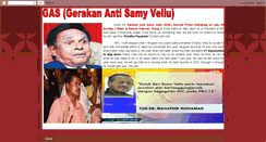 Desktop Screenshot of gerakanantisamy.blogspot.com