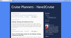 Desktop Screenshot of have2cruise.blogspot.com