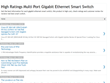 Tablet Screenshot of multiportgigabitethernetsmartswitch.blogspot.com