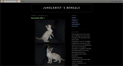 Desktop Screenshot of jennie-bengals.blogspot.com