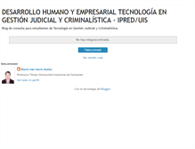 Tablet Screenshot of desarrollohumanotecjuridicauis.blogspot.com