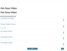Tablet Screenshot of hot-sexy-video.blogspot.com