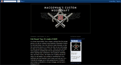 Desktop Screenshot of macgowanswood.blogspot.com