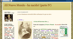 Desktop Screenshot of idex-nuevomundo-iv.blogspot.com