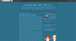 Desktop Screenshot of alguienqueandaporalli.blogspot.com