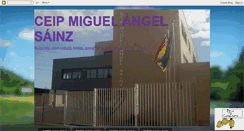 Desktop Screenshot of blogceipmiguelangelsainz.blogspot.com