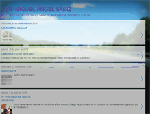 Tablet Screenshot of blogceipmiguelangelsainz.blogspot.com