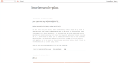 Desktop Screenshot of leonievanderplas.blogspot.com